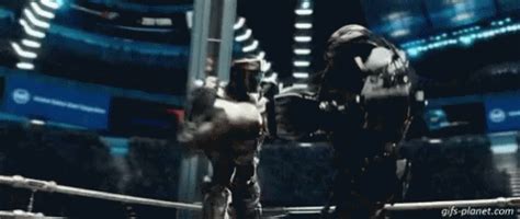 real steel boxing gif|real steel boxing.